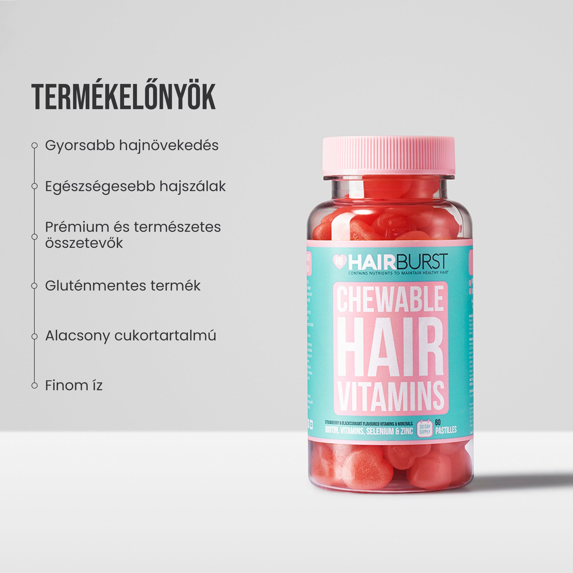 Rágható hajvitamin 3MS