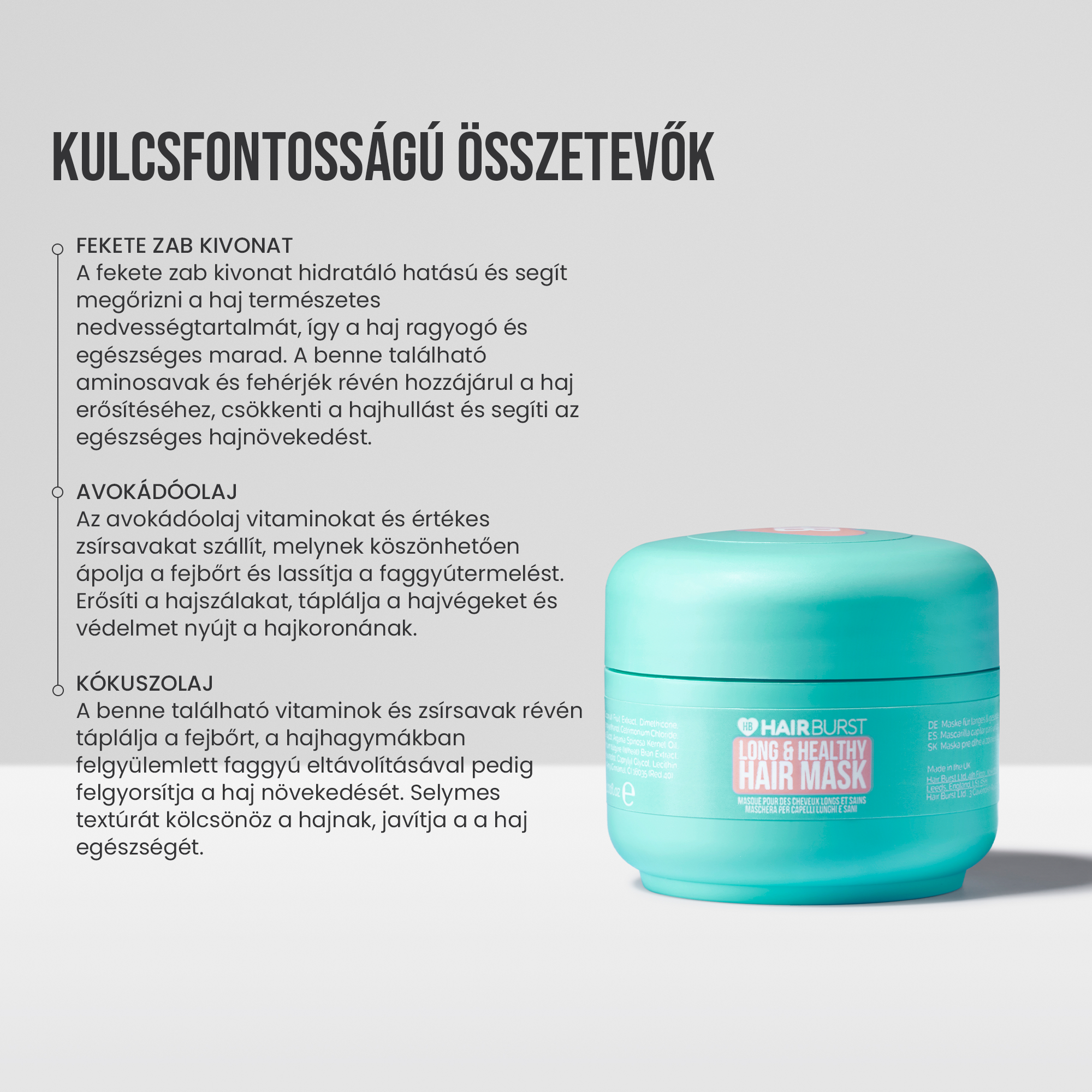 Mini regeneráló hajpakolás
