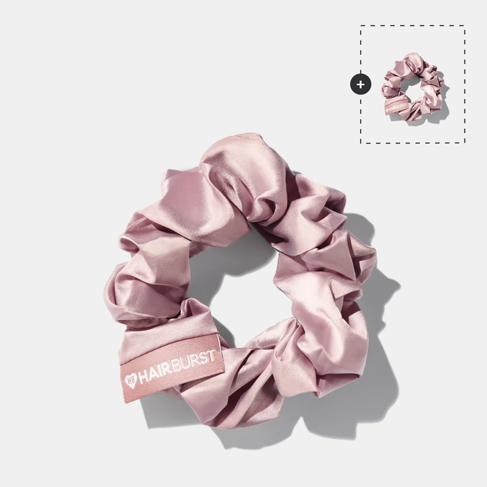 Szatén scrunchie hajgumi