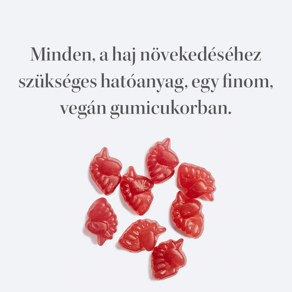 Vegán egyszarvú hajvitamin